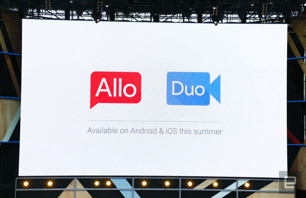 Allo and Duo chatting app