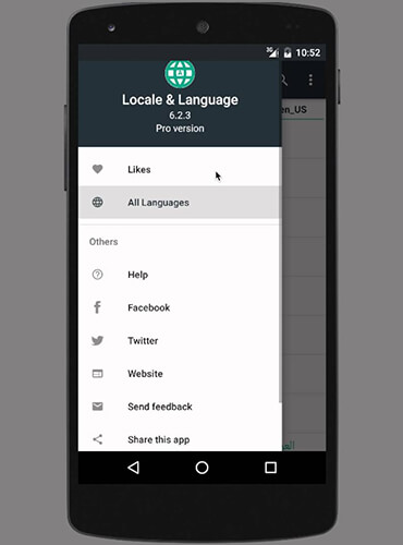 Multilingual mobile applications design