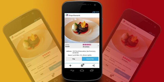 restaurant mobile app builder