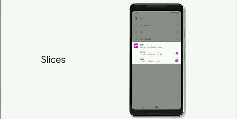 Business Android P Slices Feature Benefits