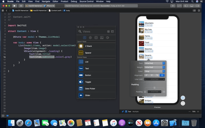 latest version of swift and xcode