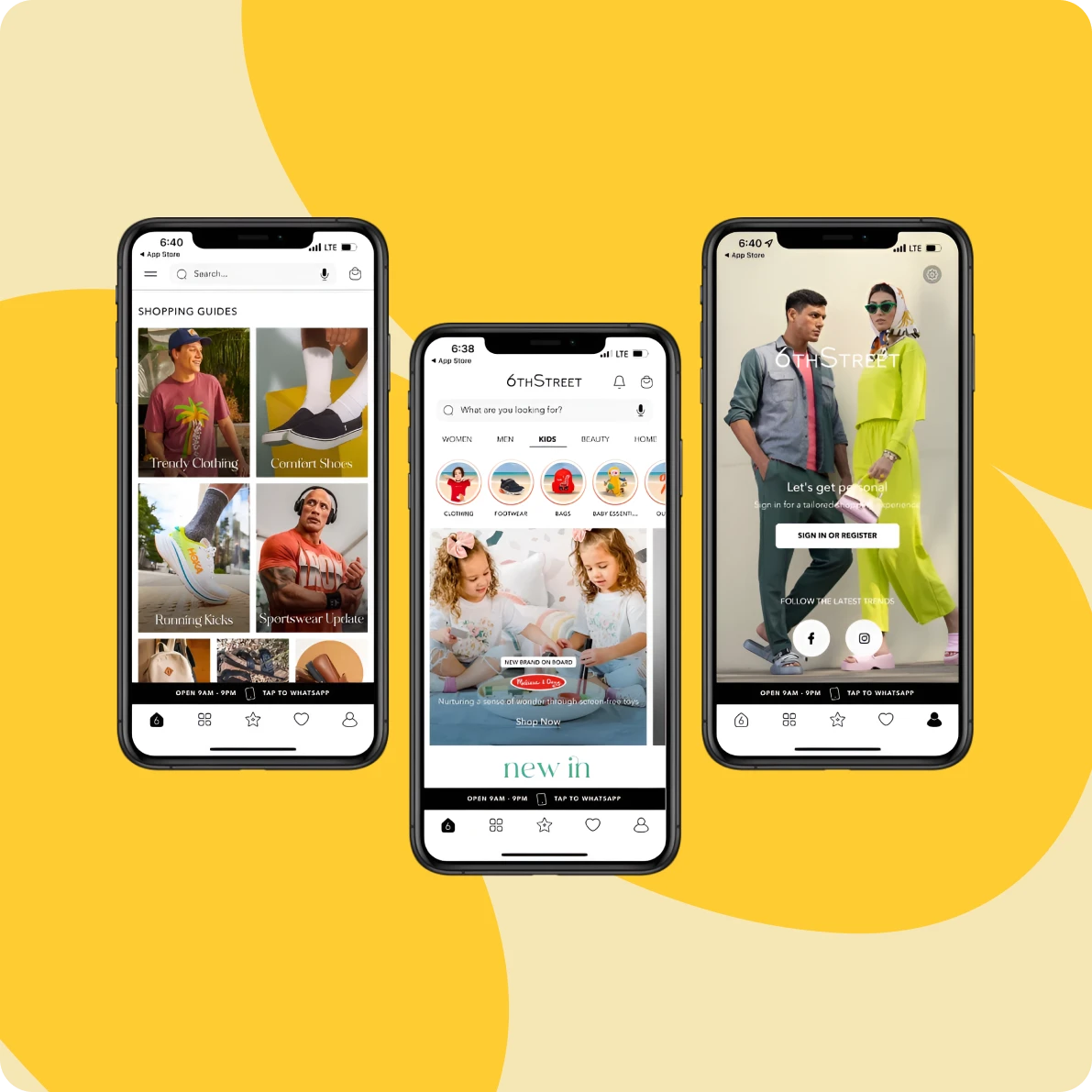 6th Street ecommerce app project