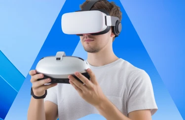 Mobile CTA banner for AR VR solution suitability