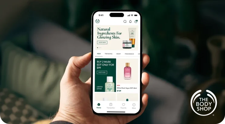 The Body Shop App