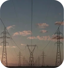 High voltage transmission network