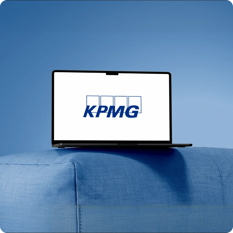 KPMG enterprise solution banner highlighting digital transformation project