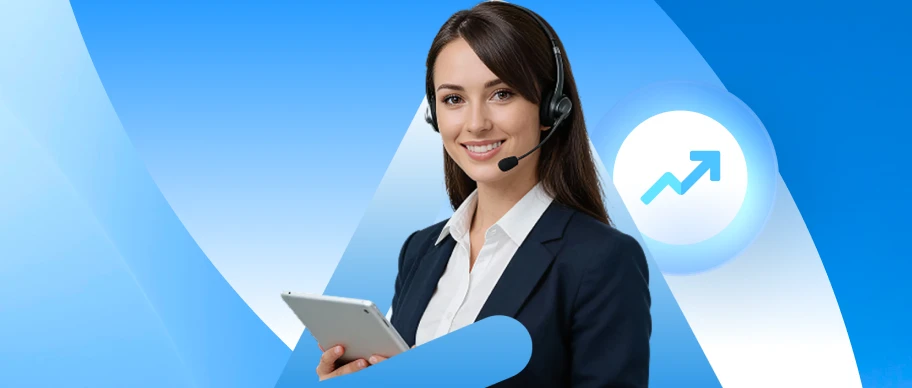 CTA banner to automate customer conversations using AI voice agents