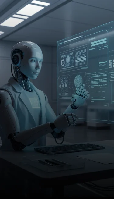 Machine learning development services hero banner