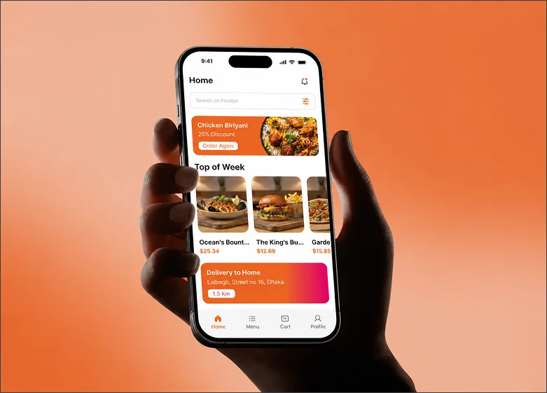 Restaurant App User Panel