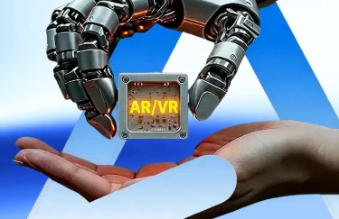 Mobile CTA banner for turning ideas into AR VR applications