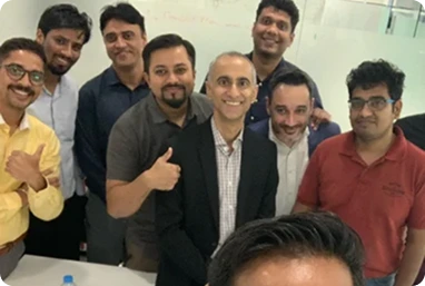 Dubai team selfie