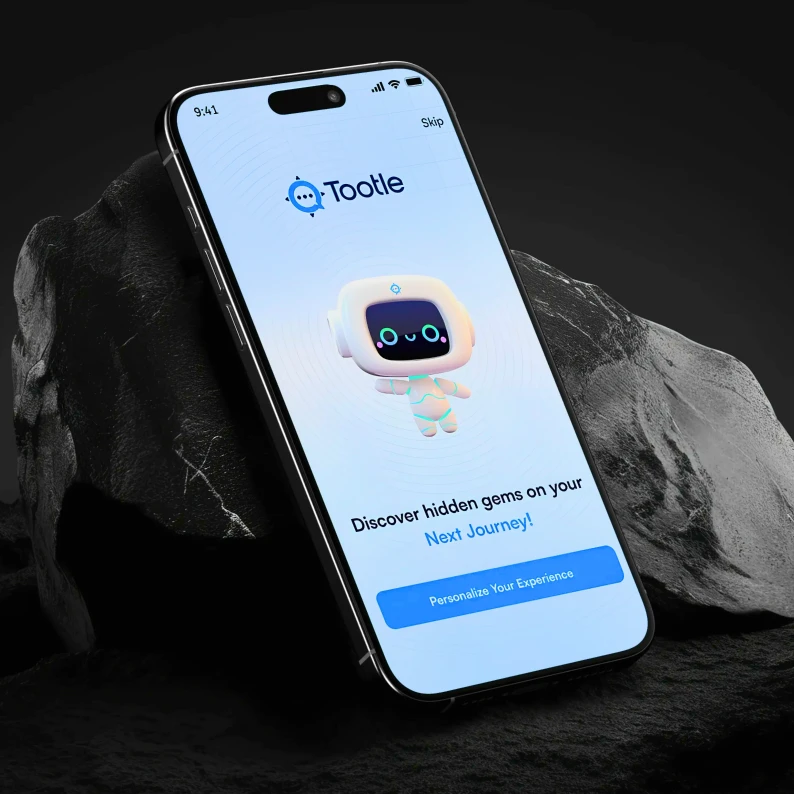 Tootle app banner highlighting ride-sharing and mobility solution