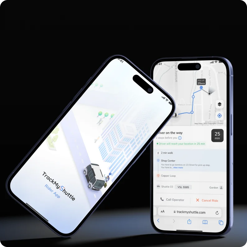 Appinventiv client Track my shuttle