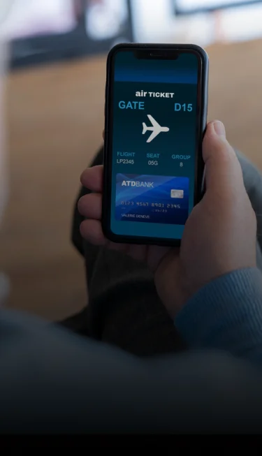 Travel app development services hero banner
