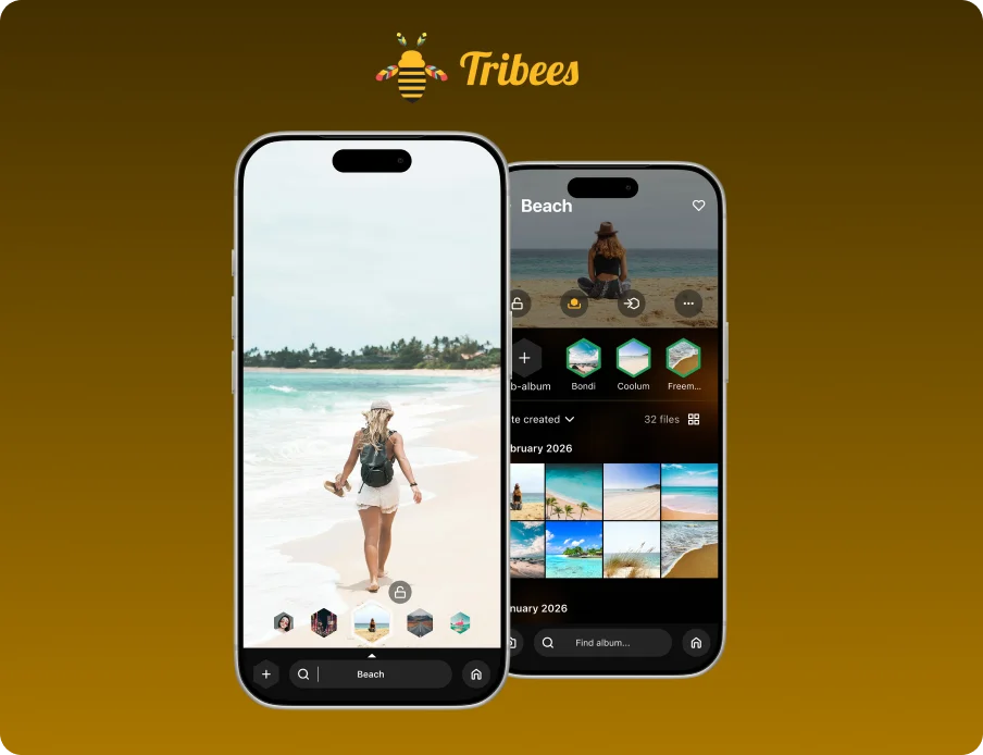 Tribees app showcase banner placeholder