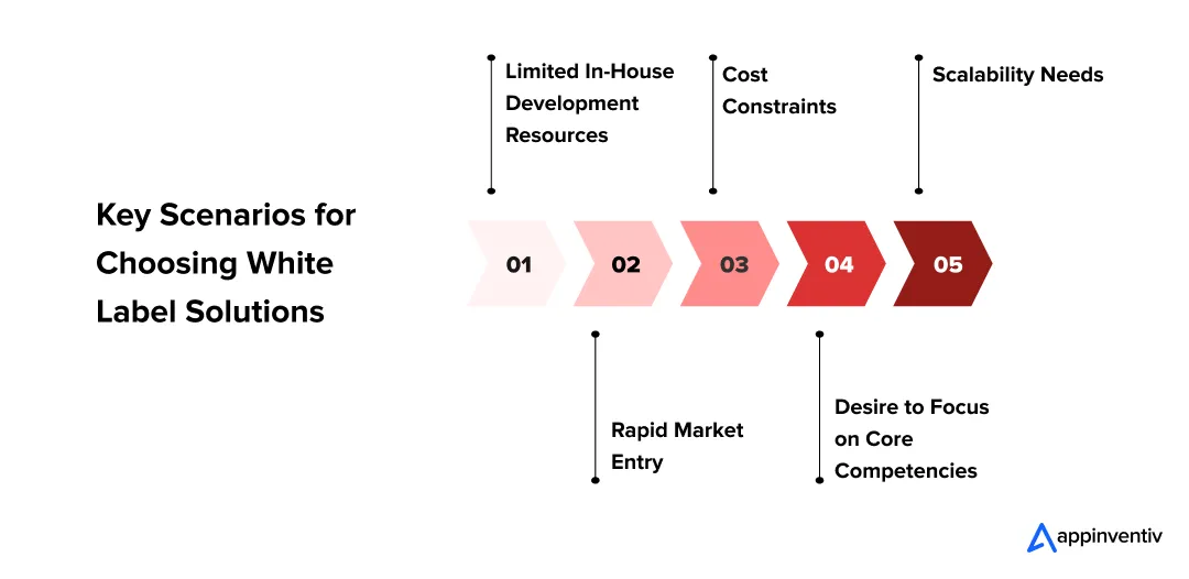 Scenarios for Choosing White Label Solutions Scenarios for Choosing White Label Solutions