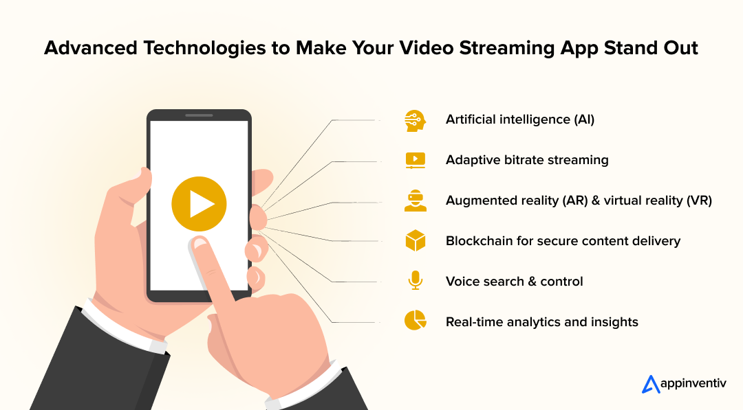 Advanced Technologies to Make Your Video Streaming App Stand Out