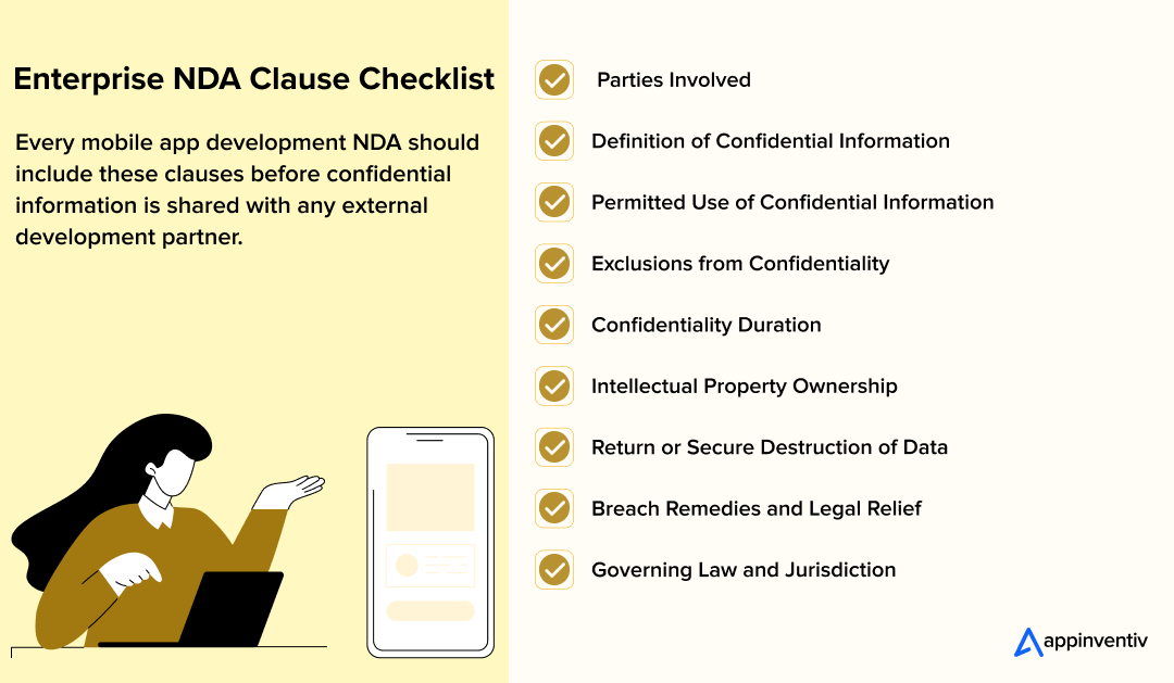 Enterprise NDA Clause Checklist