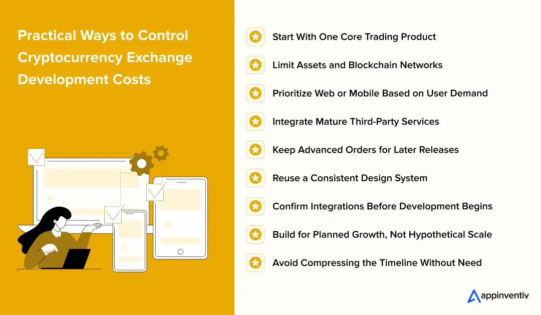 Practical Ways to Control Cryptocurrency Exchange Development Costs