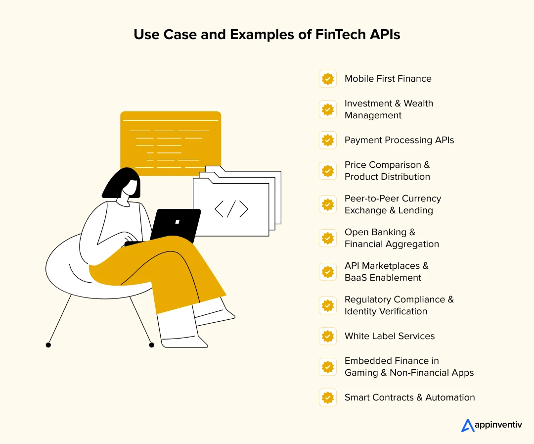 Use Case and Examples of FinTech APIs