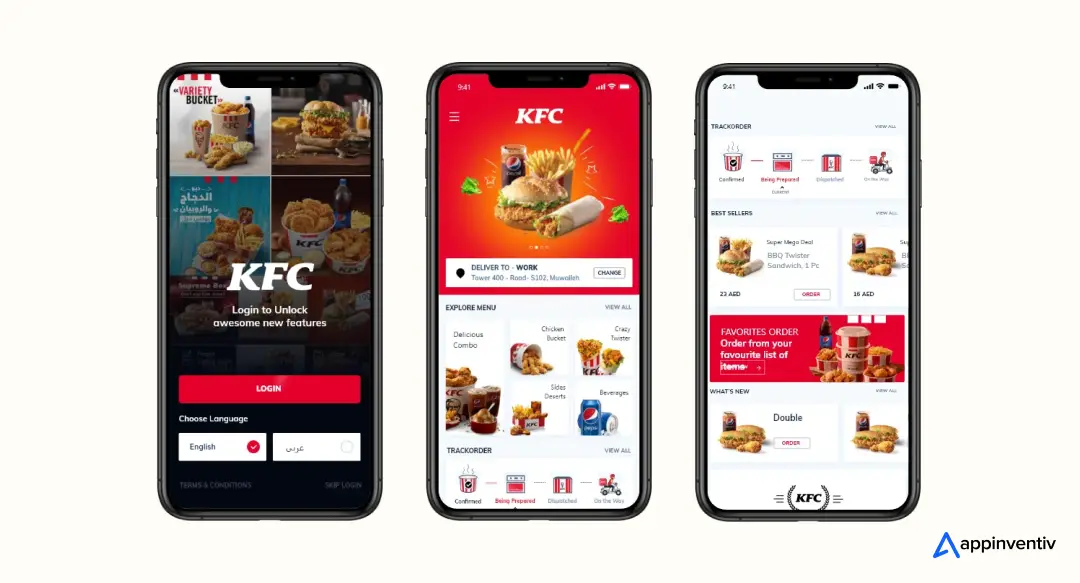  We developed and launched seven KFC applications across multiple markets