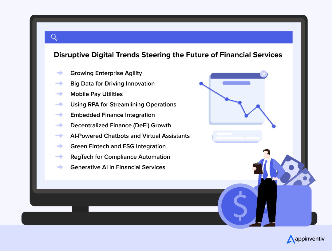 Disruptive Digital Trends Steering the Future of Financial Services
