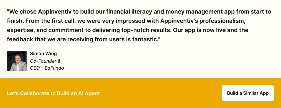 Edfundo CEO testimonial