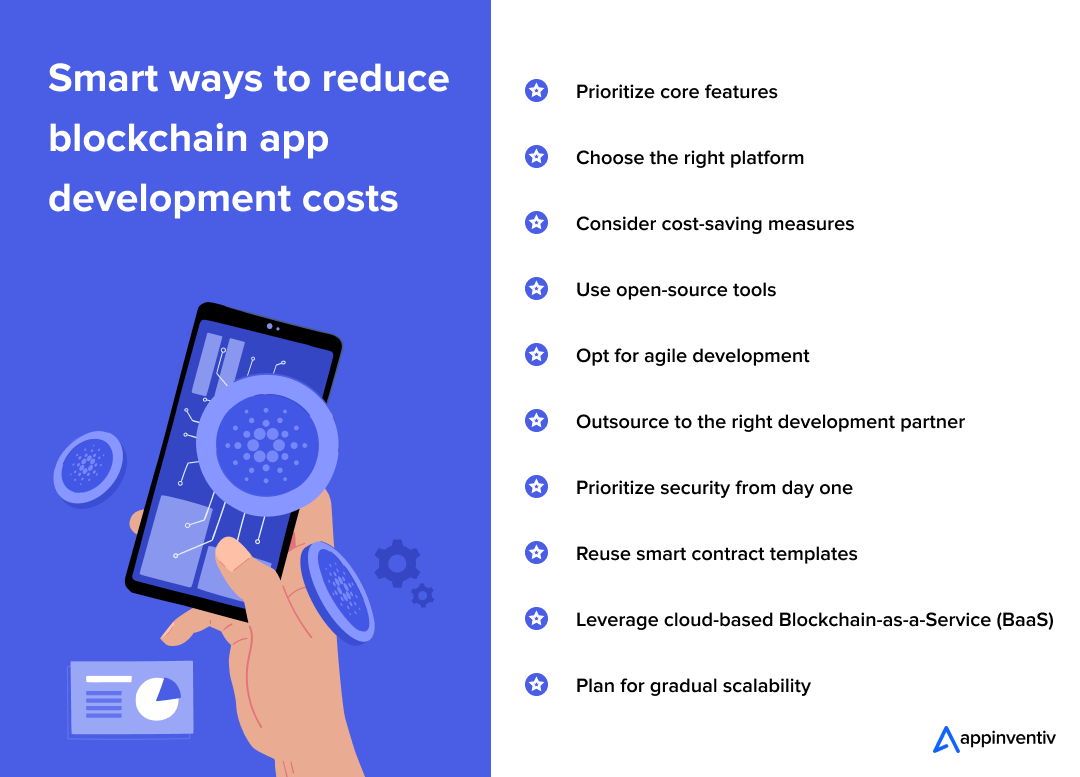Smart ways to reduce blockchain app development costs