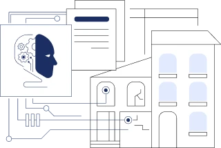 Leverage our AI development services to enhance risk mitigation and streamline construction processes.