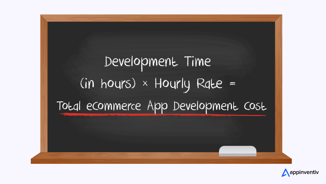 ballpark estimate for your eCommerce app development 