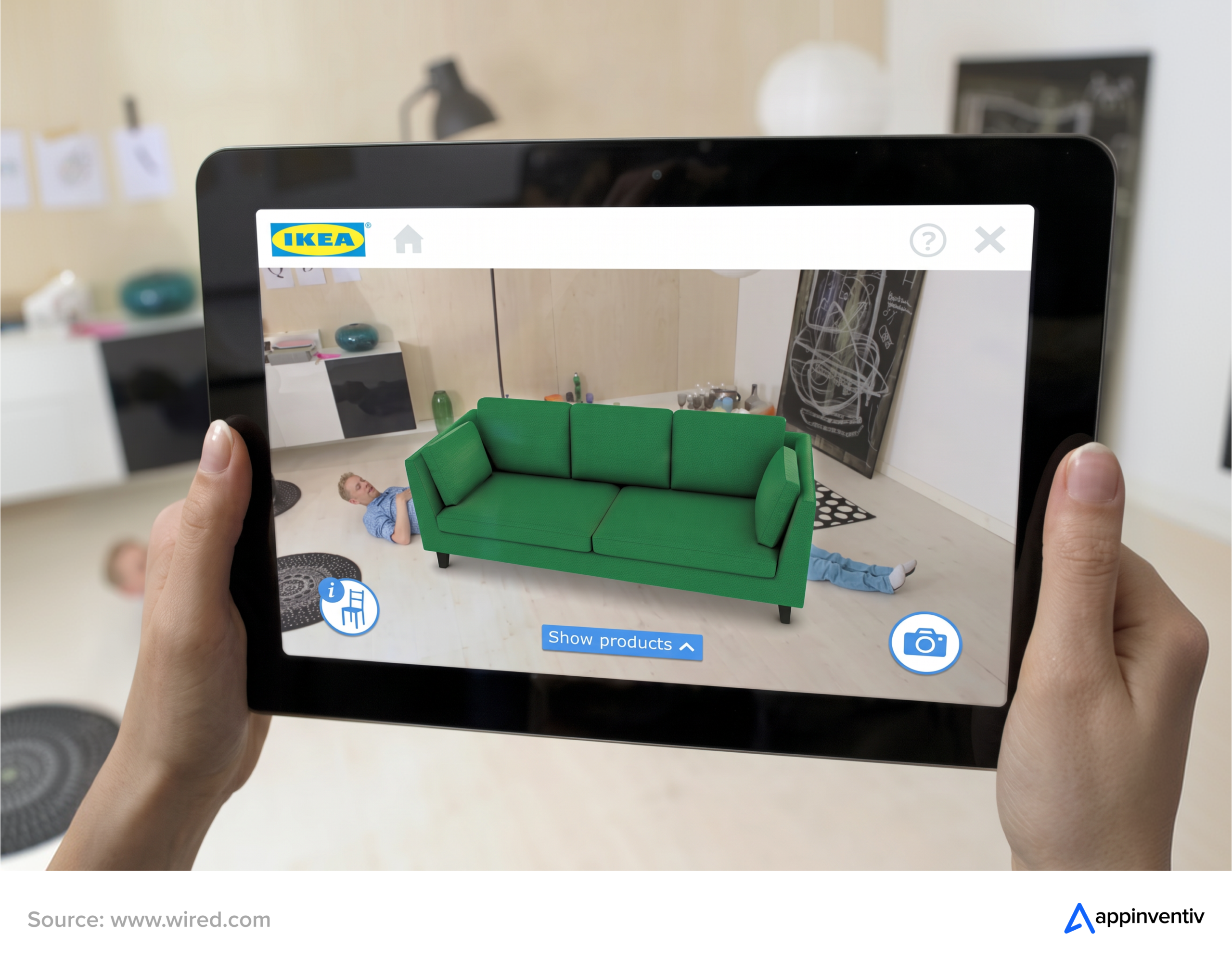 Visual search in IKEA app