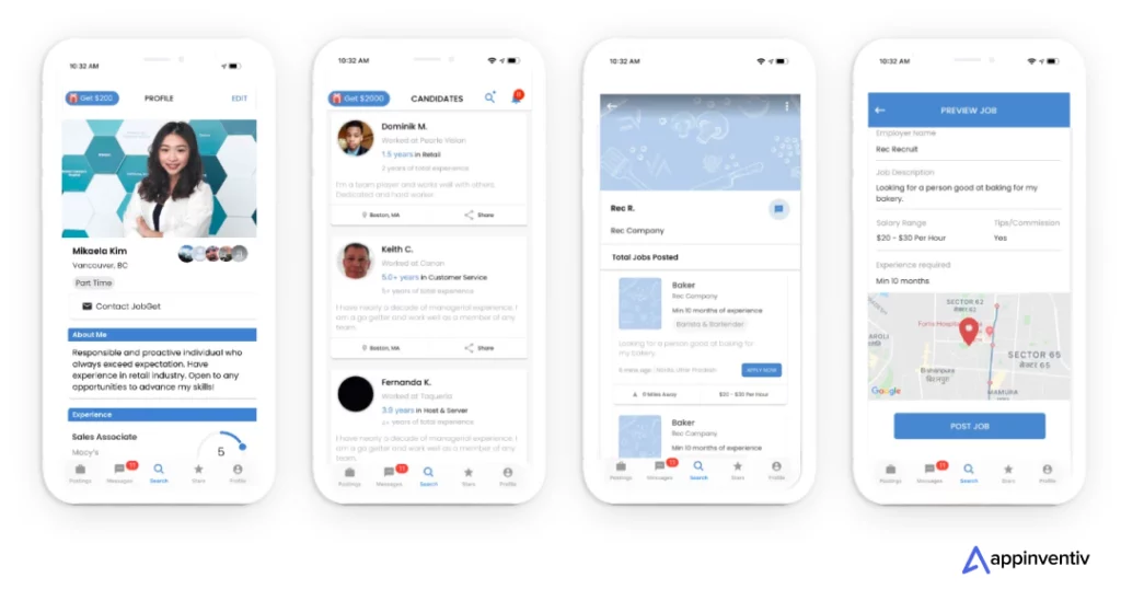 How Appinventiv helped JobGet secure $52 million in funding, making JobGet the number one recruitment platform for blue-collar workers. How Appinventiv helped JobGet secure $52 million in funding, making JobGet the number one recruitment platform for blue-collar workers.