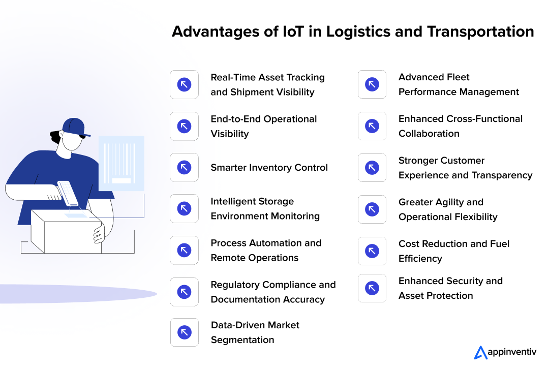 Advantages of IoT in Logistics and Transportation