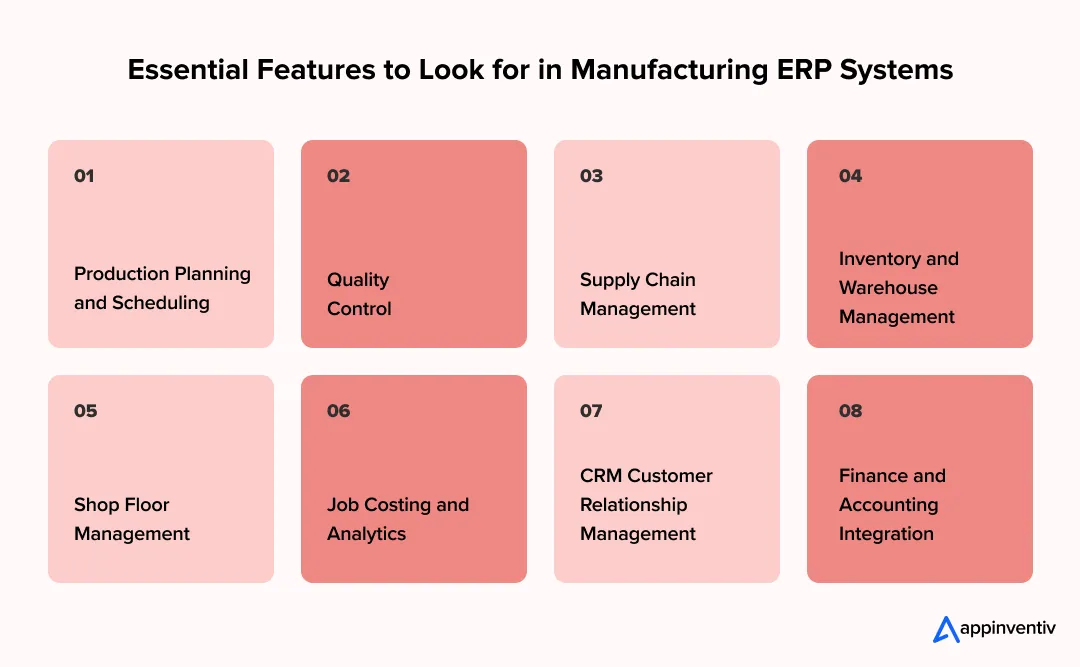 ssential Features to Look for in Manufacturing ERP Systems
