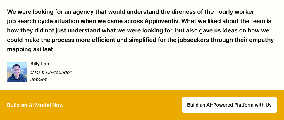 Appinventiv’s collaboration with JobGet
