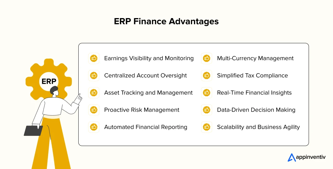 ERP Finance Advantages