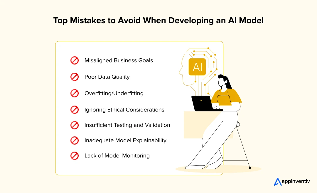 Top Mistakes to Avoid When Developing an AI Model