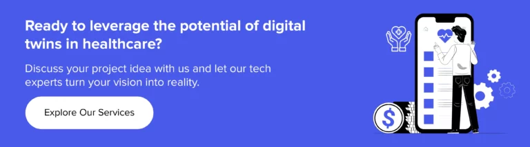 Leverage the potential of Digital twins in healthcare explore our services