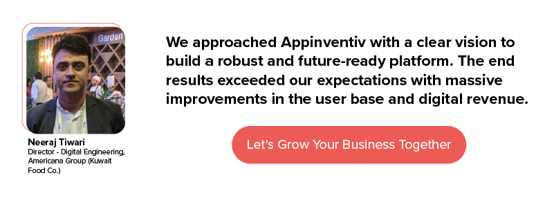 Client Testimonial for KFC app development Client Testimonial for KFC app development