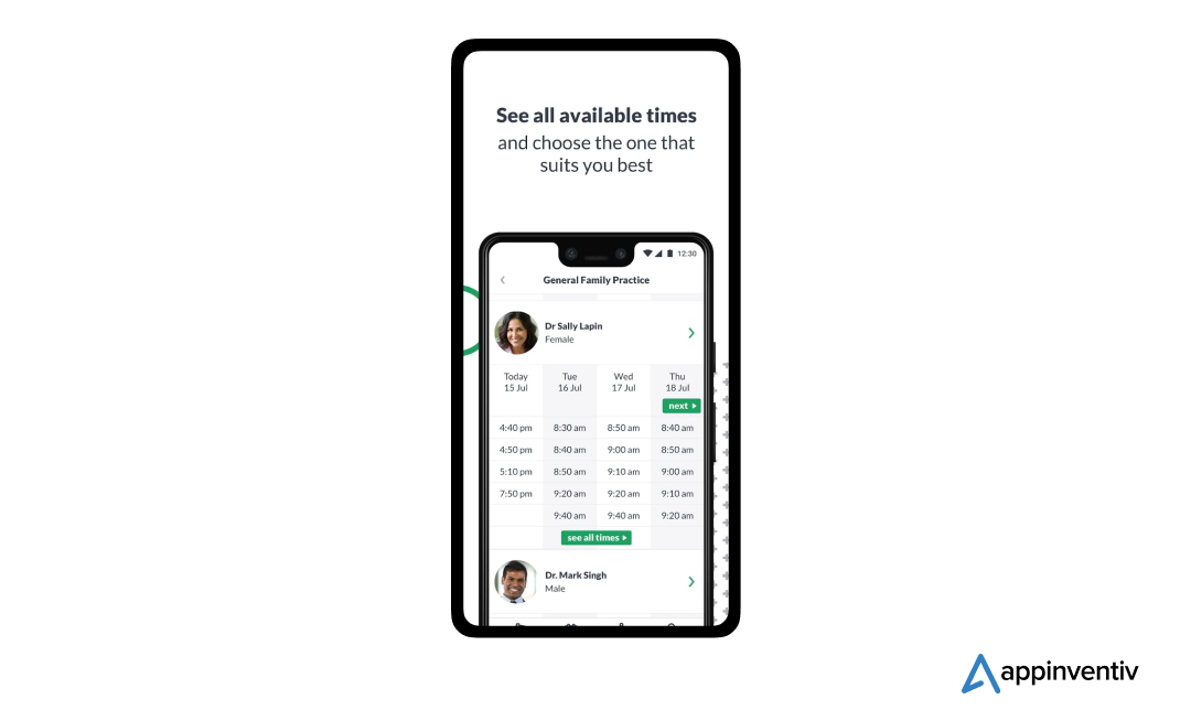 telehealth calendar