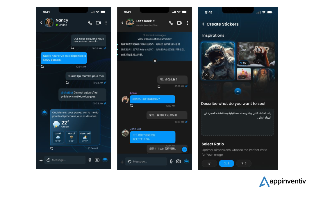 Multilingual Support Feature