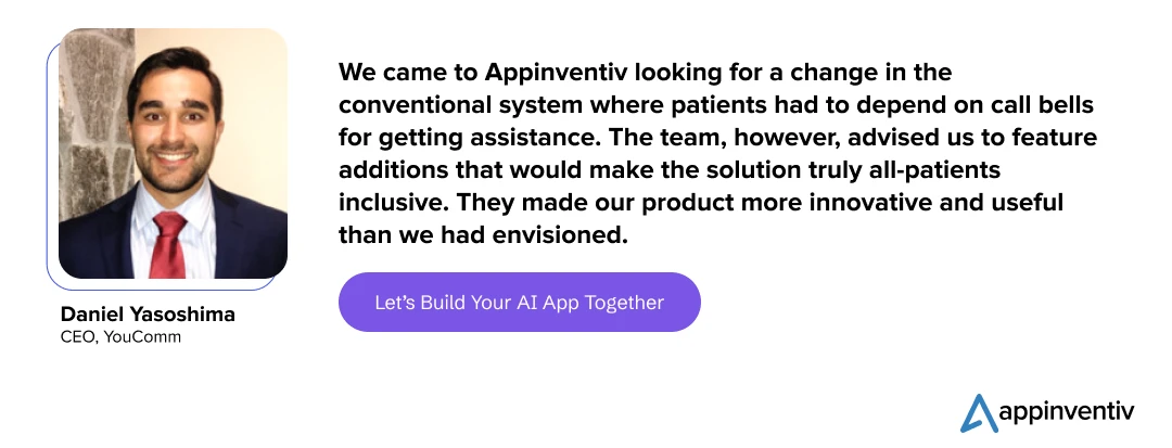 Our experience in building a healthcare app - YouComm