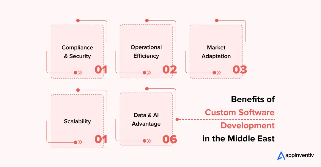 Benefits of Custom Software Development in the Middle East 