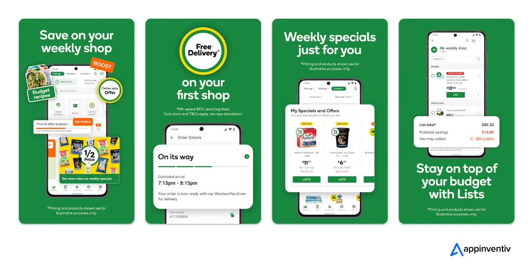 woolworths retail app 