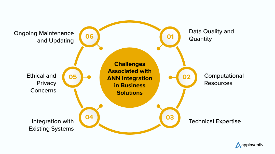 Challenges Associated with ANN Integration in Business Solutions
