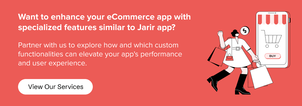 partner with us to enhance your eCommerce app with specialized features.
