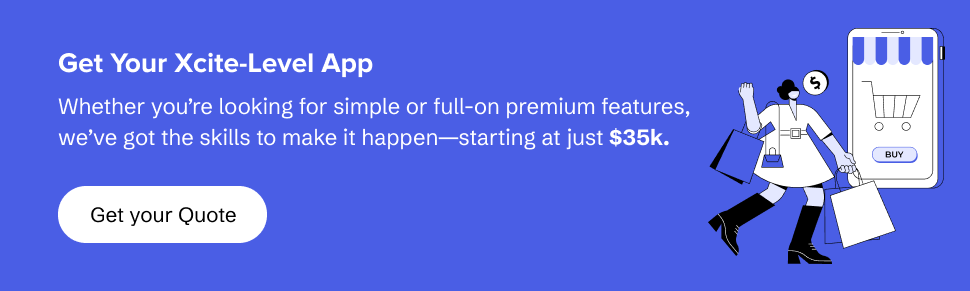 Get your Xcite-level app designed & developed at Appinventiv—starting at just $35k.