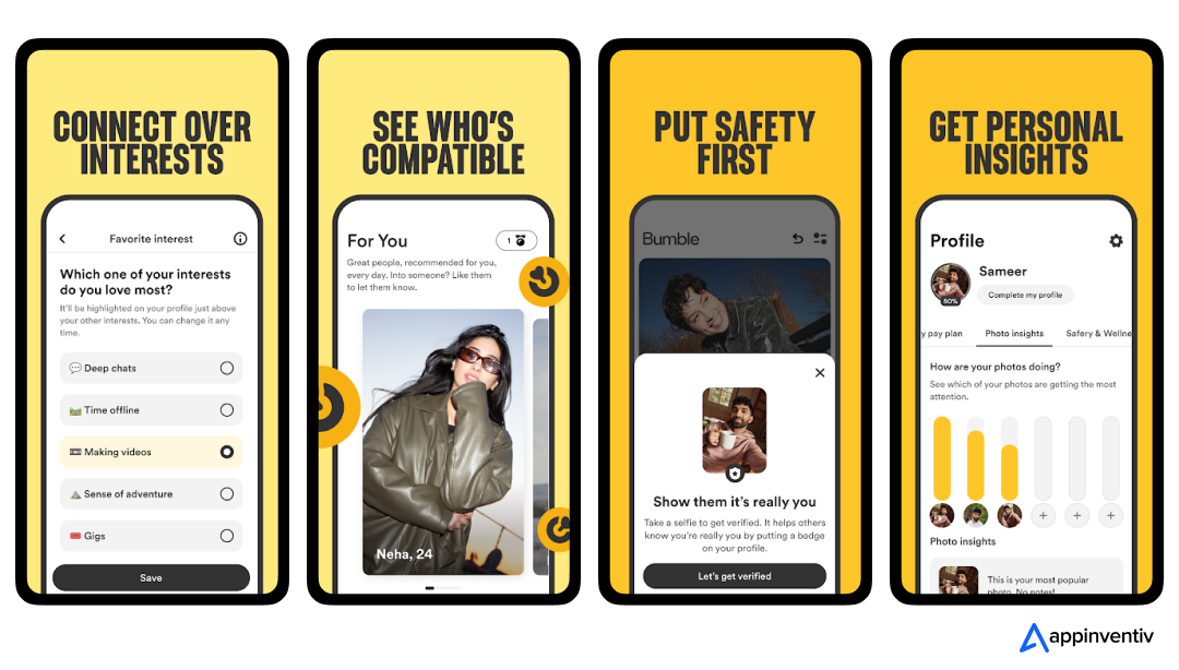 Bumble: A dating app