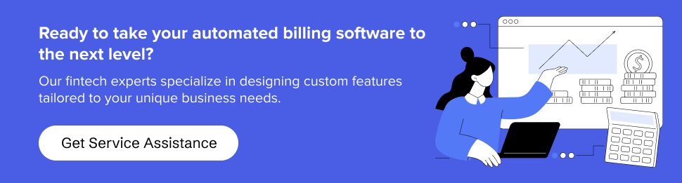 Get custom features in your billing automation software at Appinventiv. 