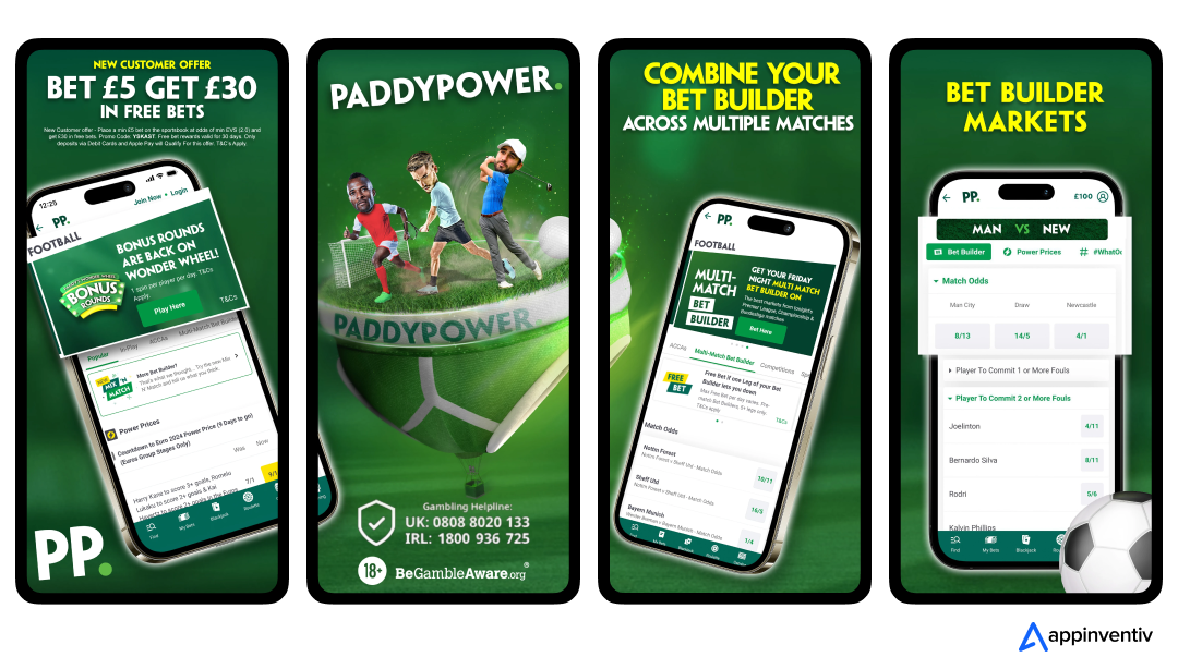 Paddy Power : Sports Betting App